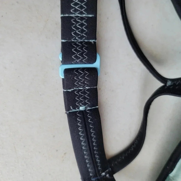 Victorias Secret Beach Sexy Mint 6TK Triangle Bikini String Stitched Swim Top l - Picture 6 of 14